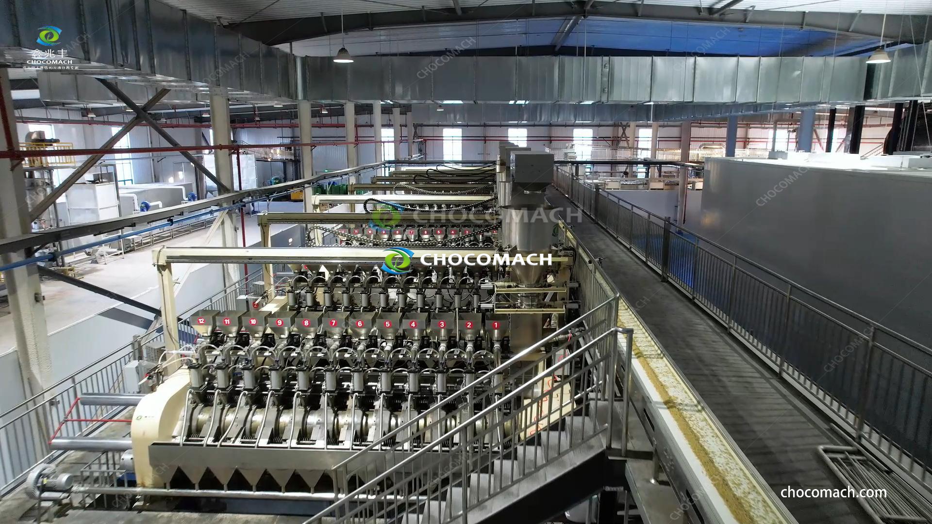 洛阳兆格环保承建云南厚生冷榨核桃仁产线项目