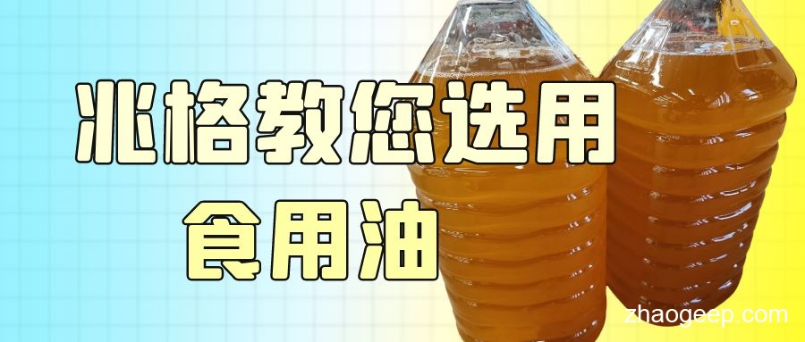 兆格分享：食用油选用